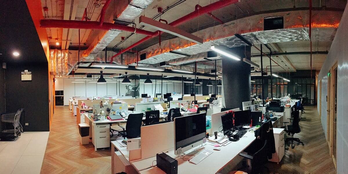 Our workspace